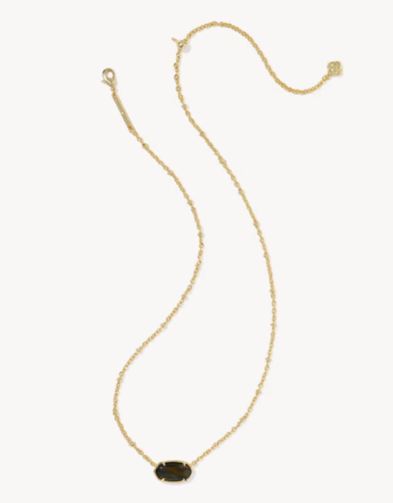 KENDRA SCOTT Tiger Stripe Daphne Elisa Necklace in Gold
