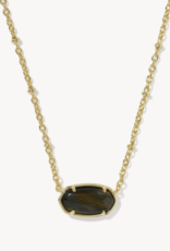 KENDRA SCOTT Tiger Stripe Daphne Elisa Necklace in Gold