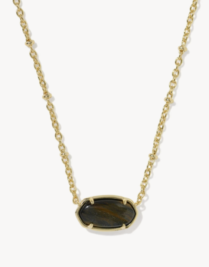 KENDRA SCOTT Tiger Stripe Daphne Elisa Necklace in Gold