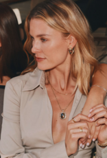 KENDRA SCOTT Tiger Stripe Daphne Long Necklace in Gold