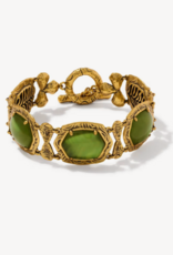 KENDRA SCOTT Tiger Stripe Daphne Statement Bracelet in Gold