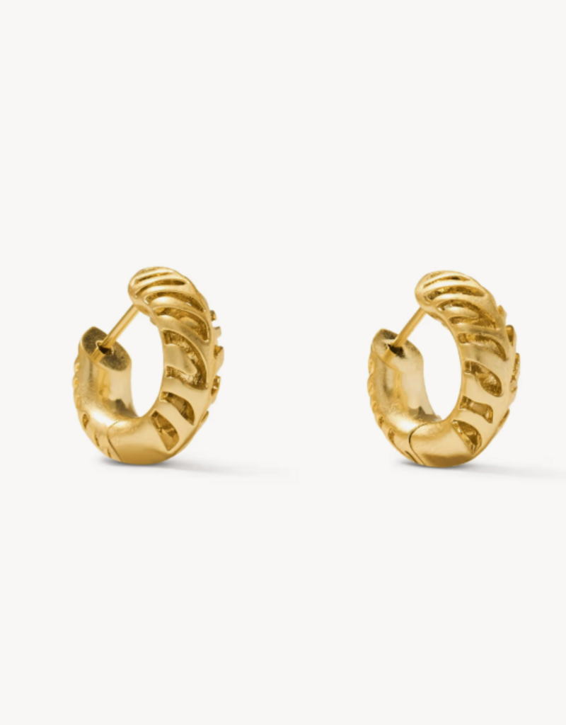 KENDRA SCOTT Tiger Stripe Mikkie Huggie