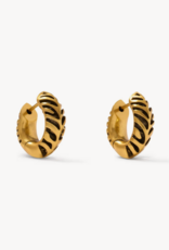 KENDRA SCOTT Tiger Stripe Mikkie Huggie