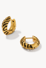 KENDRA SCOTT Tiger Stripe Mikkie Huggie
