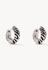 KENDRA SCOTT Tiger Stripe Mikkie Huggie
