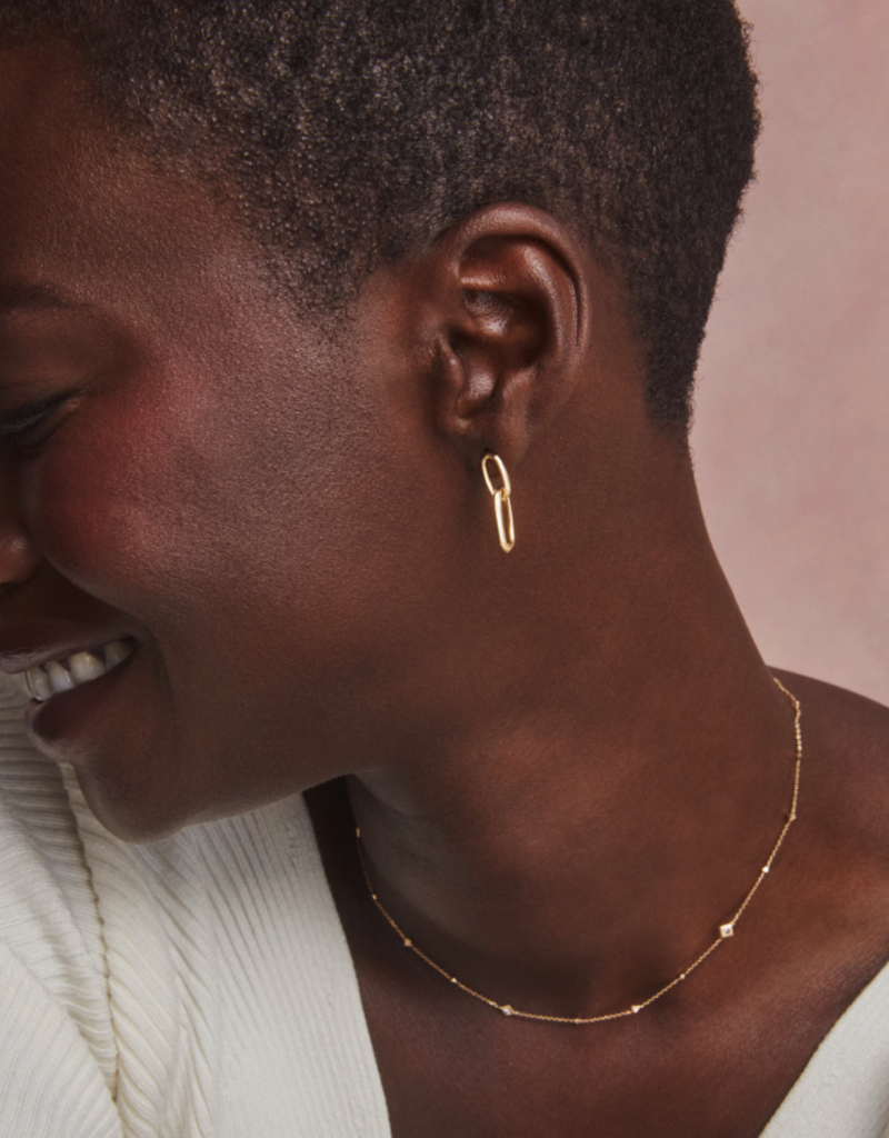 KENDRA SCOTT Danielle Interlock Drop Earrings