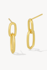 KENDRA SCOTT Danielle Interlock Drop Earrings