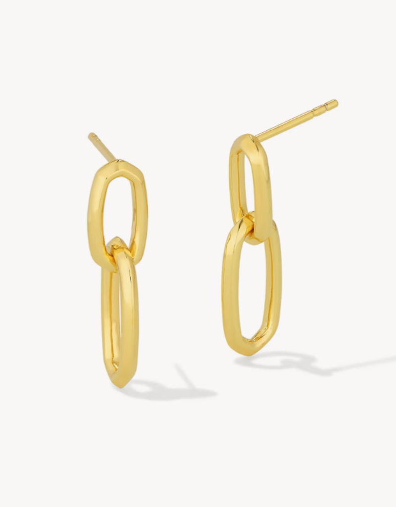 KENDRA SCOTT Danielle Interlock Drop Earrings