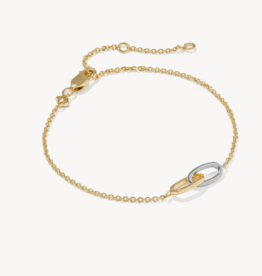 KENDRA SCOTT Danielle Interlock Bracelet