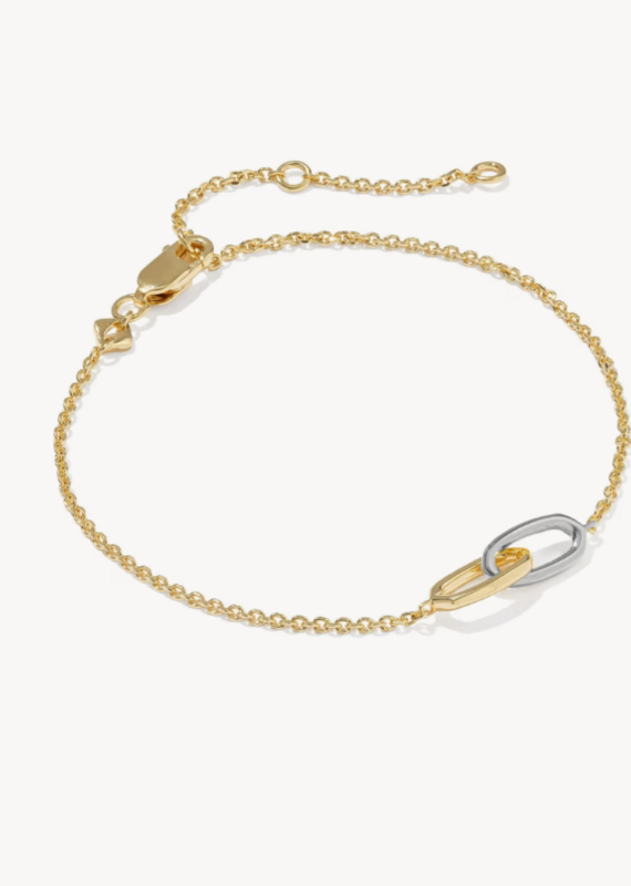 KENDRA SCOTT Danielle Interlock Bracelet