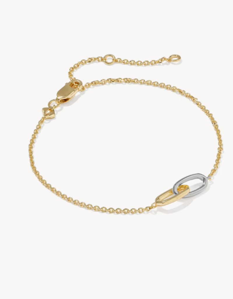KENDRA SCOTT Danielle Interlock Bracelet