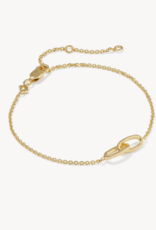 KENDRA SCOTT Danielle Interlock Bracelet