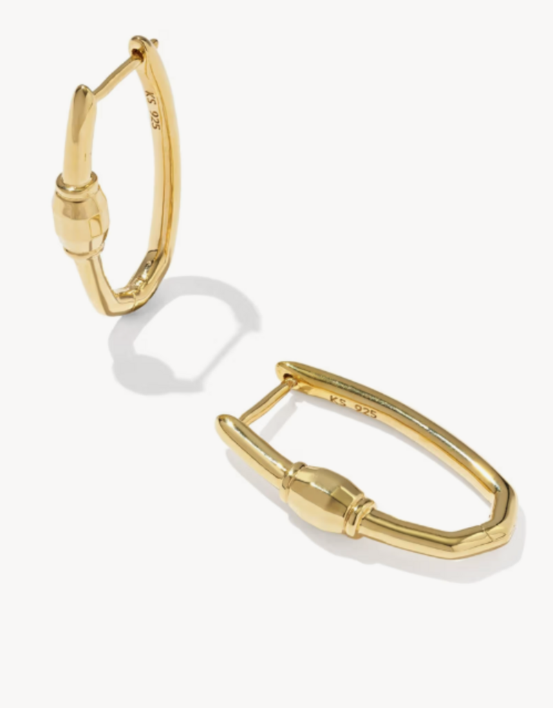 KENDRA SCOTT Large Bristol Hoop Earrings