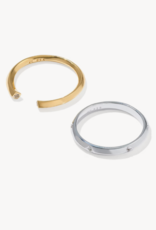 KENDRA SCOTT Alani Ring Set in Mixed Metals