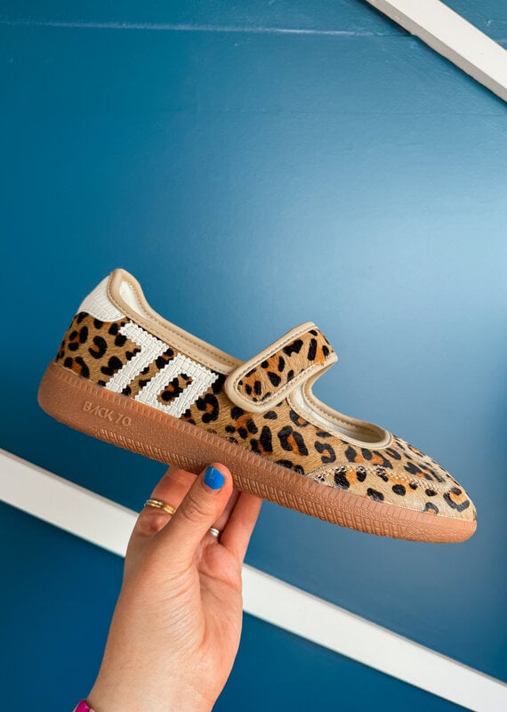 J.HOFFMAN'S Aya Sneaker in Leopard Milk
