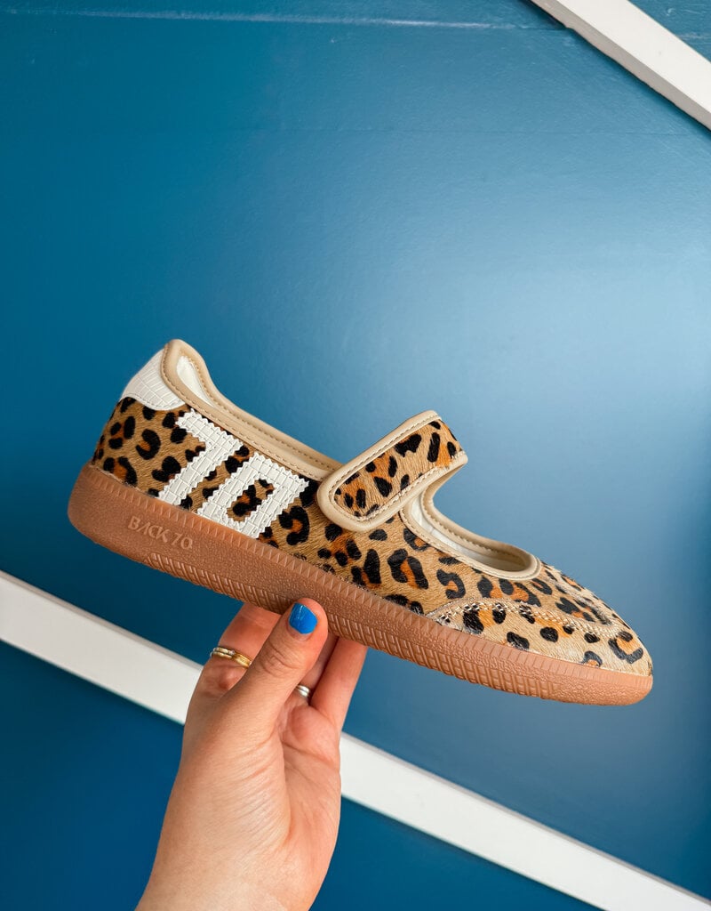 J.HOFFMAN'S Aya Sneaker in Leopard Milk