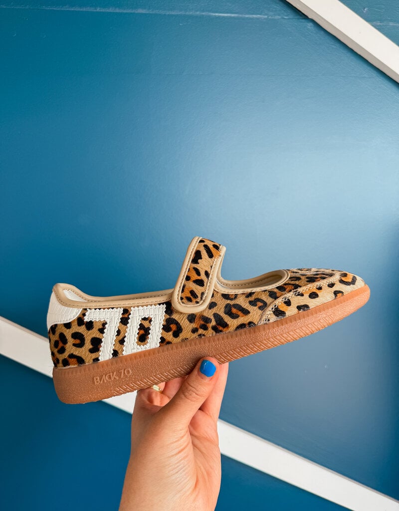 J.HOFFMAN'S Aya Sneaker in Leopard Milk