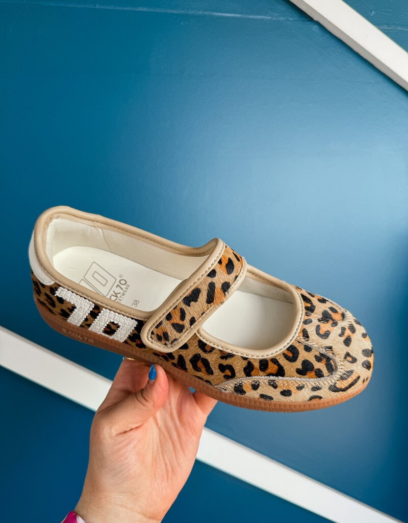 J.HOFFMAN'S Aya Sneaker in Leopard Milk