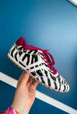 J.HOFFMAN'S Sarah Sneaker in Zebra