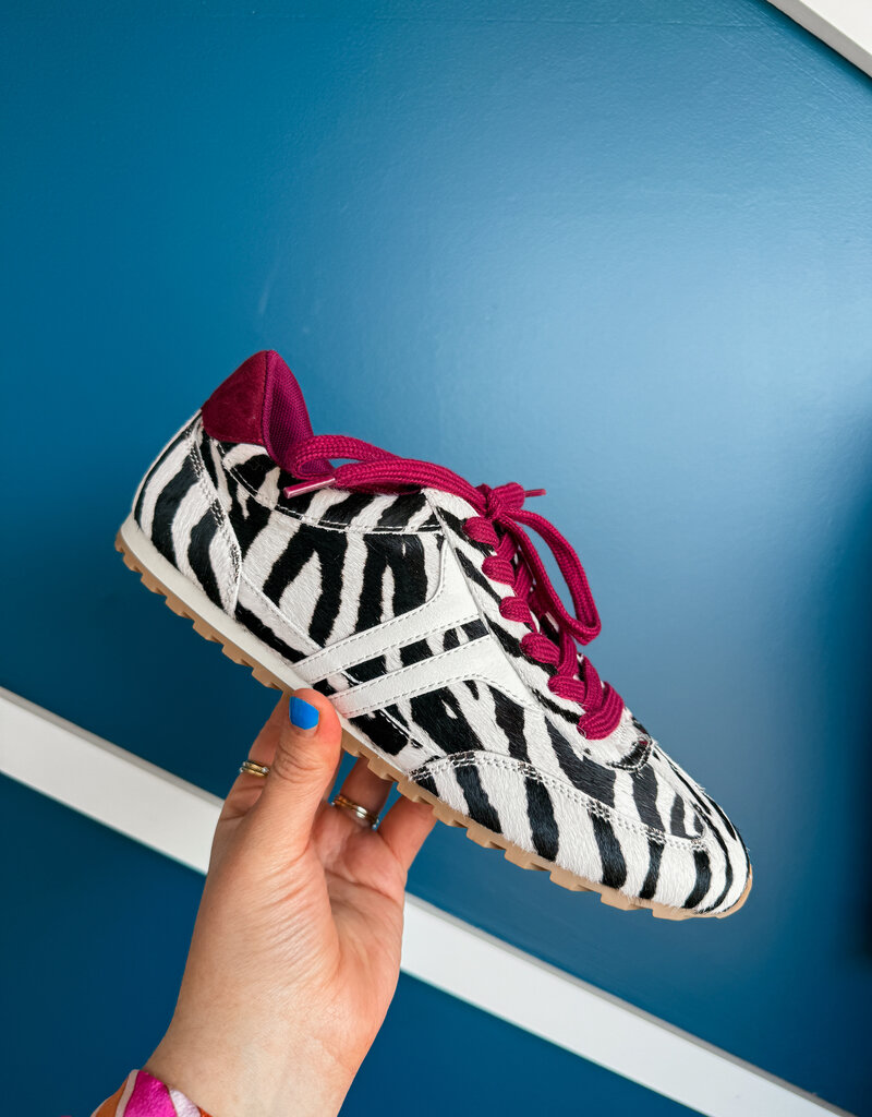 J.HOFFMAN'S Sarah Sneaker in Zebra