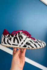 J.HOFFMAN'S Sarah Sneaker in Zebra