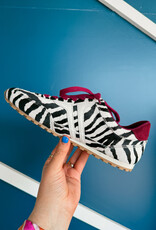 J.HOFFMAN'S Sarah Sneaker in Zebra
