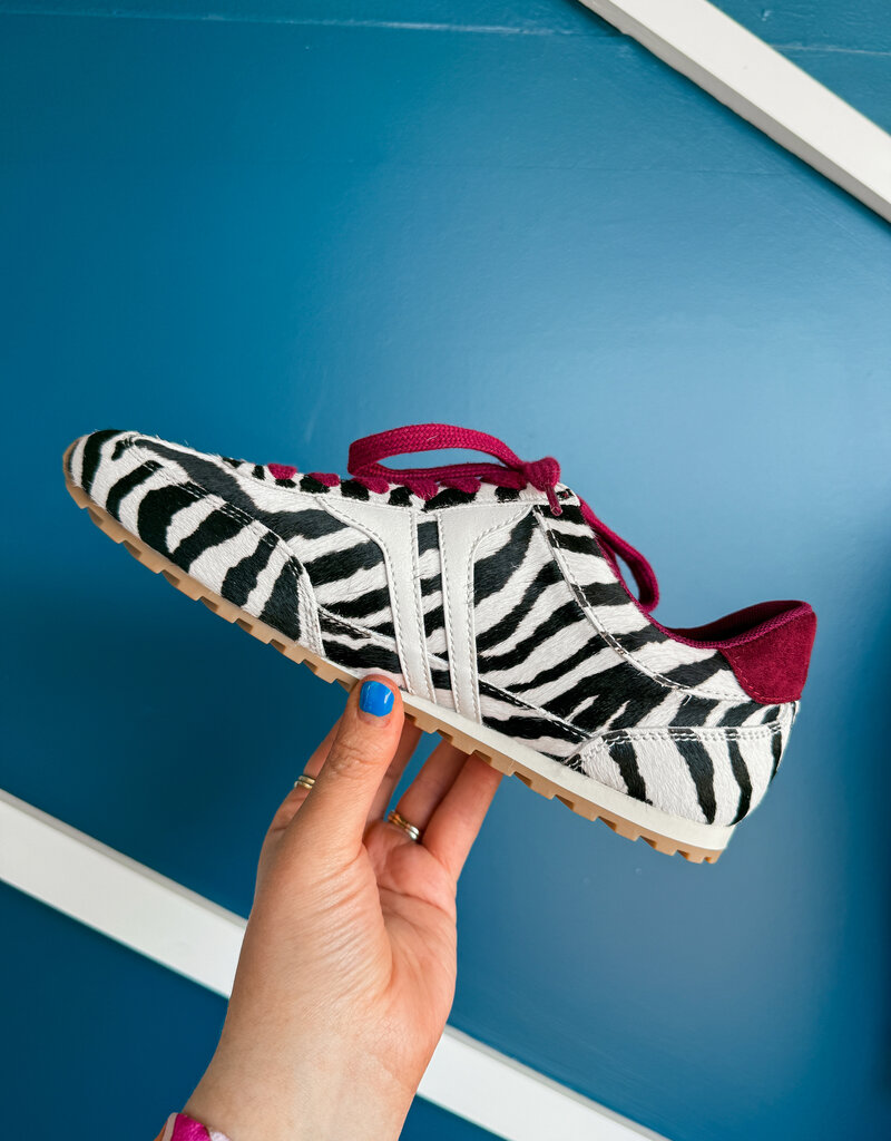 J.HOFFMAN'S Sarah Sneaker in Zebra