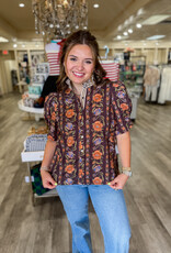 J.HOFFMAN'S Cash Top in Brown