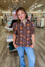 J.HOFFMAN'S Cash Top in Brown