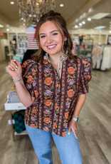 J.HOFFMAN'S Cash Top in Brown
