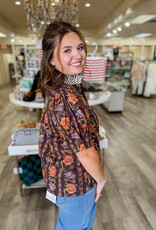 J.HOFFMAN'S Cash Top in Brown
