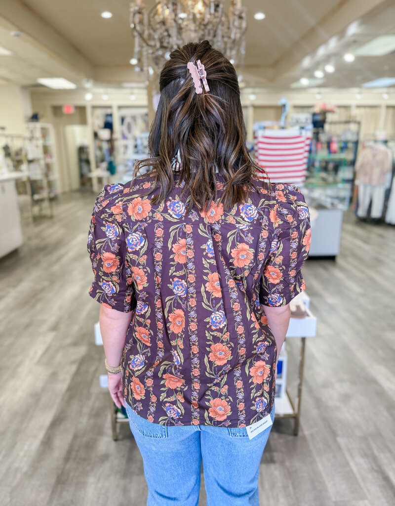 J.HOFFMAN'S Cash Top in Brown