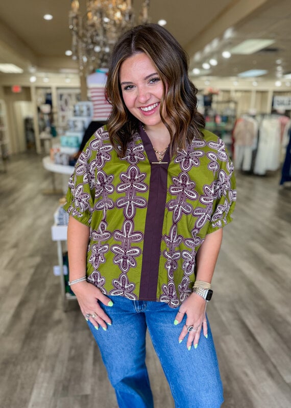 J.HOFFMAN'S Martin Top in Olive