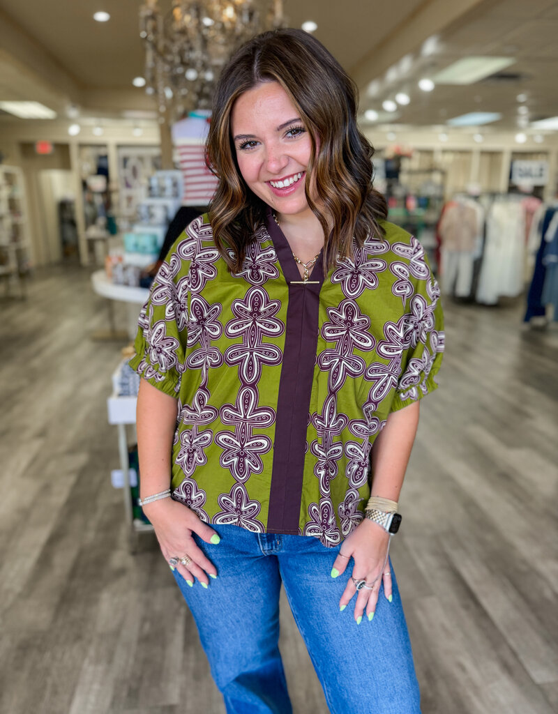 J.HOFFMAN'S Martin Top in Olive