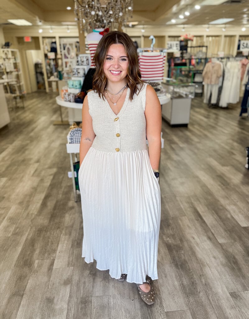 J.HOFFMAN'S Maverick Dress in Cream