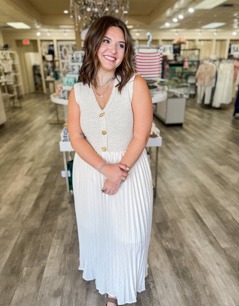 J.HOFFMAN'S Maverick Dress in Cream