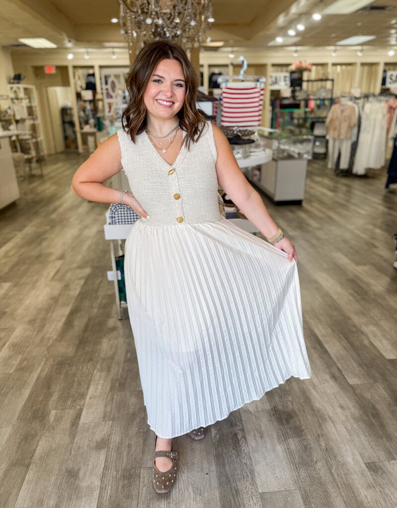 J.HOFFMAN'S Maverick Dress in Cream