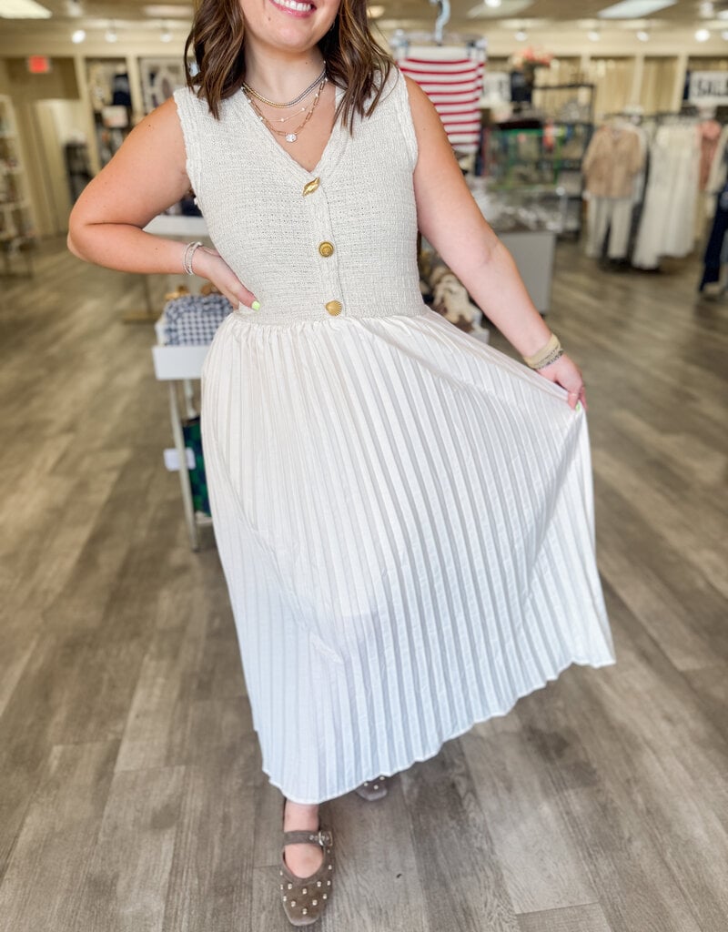 J.HOFFMAN'S Maverick Dress in Cream