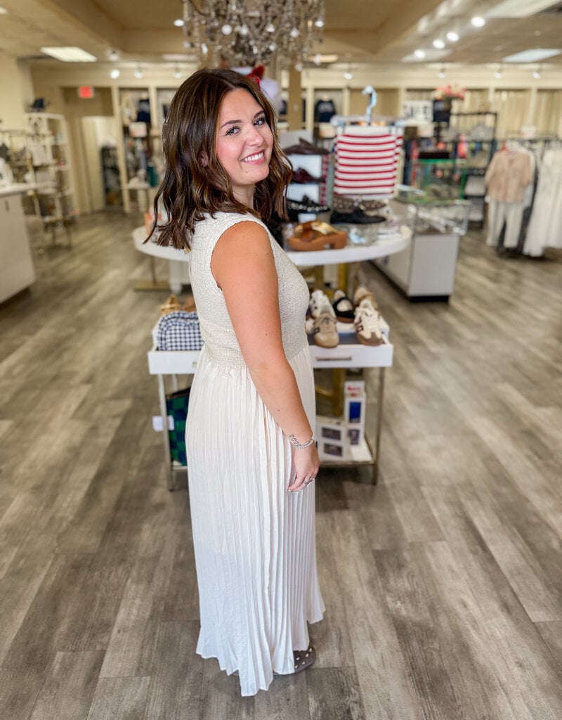 J.HOFFMAN'S Maverick Dress in Cream