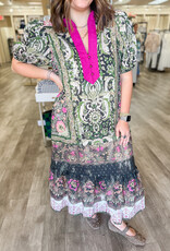 J.HOFFMAN'S Dani Dress in Green