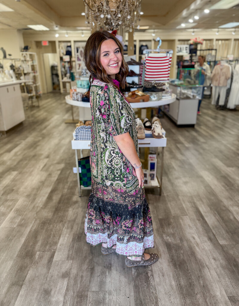 J.HOFFMAN'S Dani Dress in Green