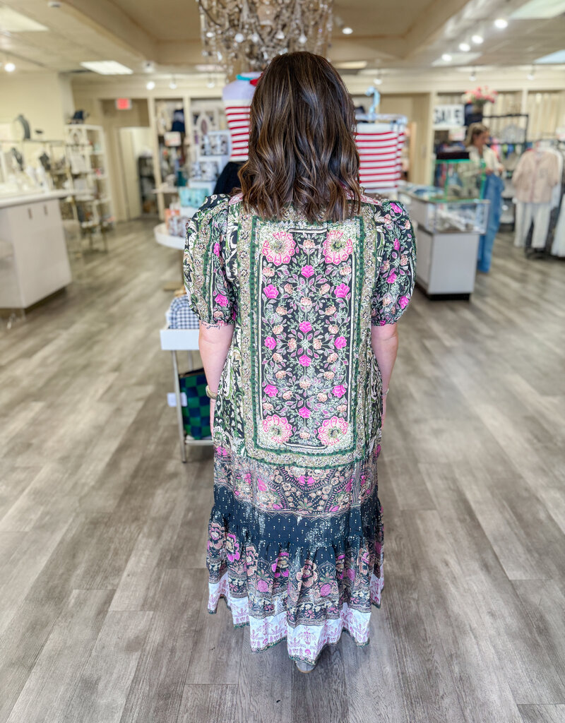 J.HOFFMAN'S Dani Dress in Green