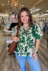 J.HOFFMAN'S Olly Top in Olive