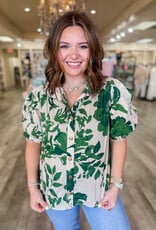J.HOFFMAN'S Olly Top in Olive