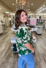 J.HOFFMAN'S Olly Top in Olive