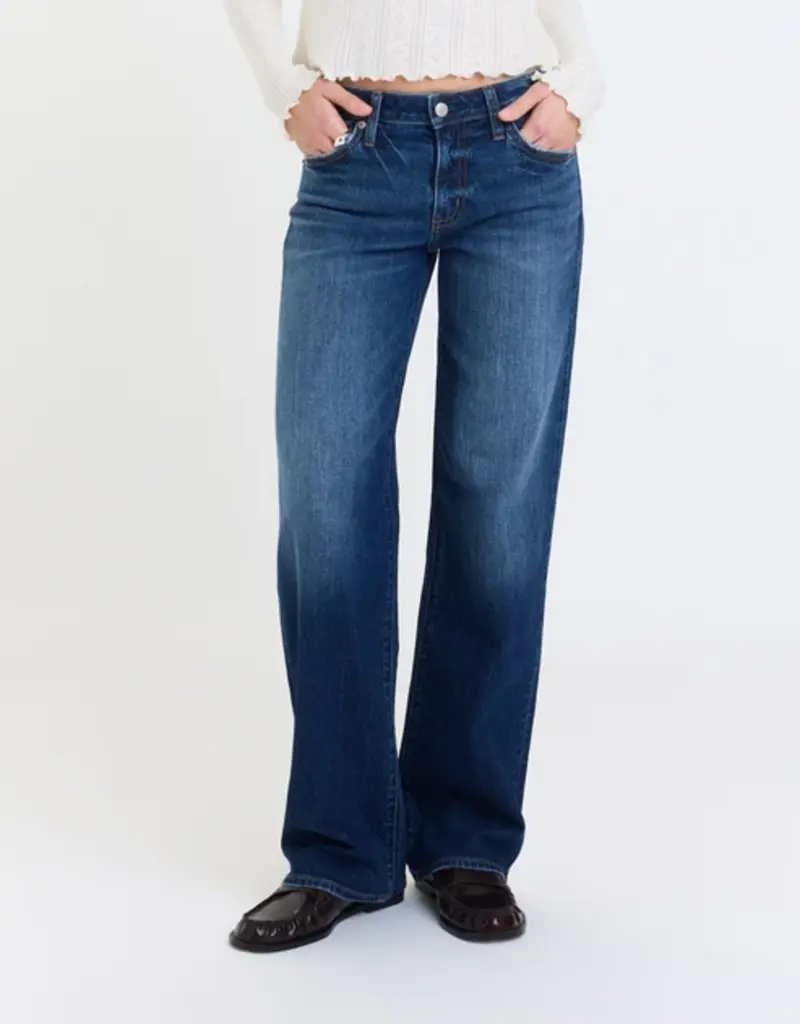 J.HOFFMAN'S Keeper Low Rise Straight in Dark Authentic