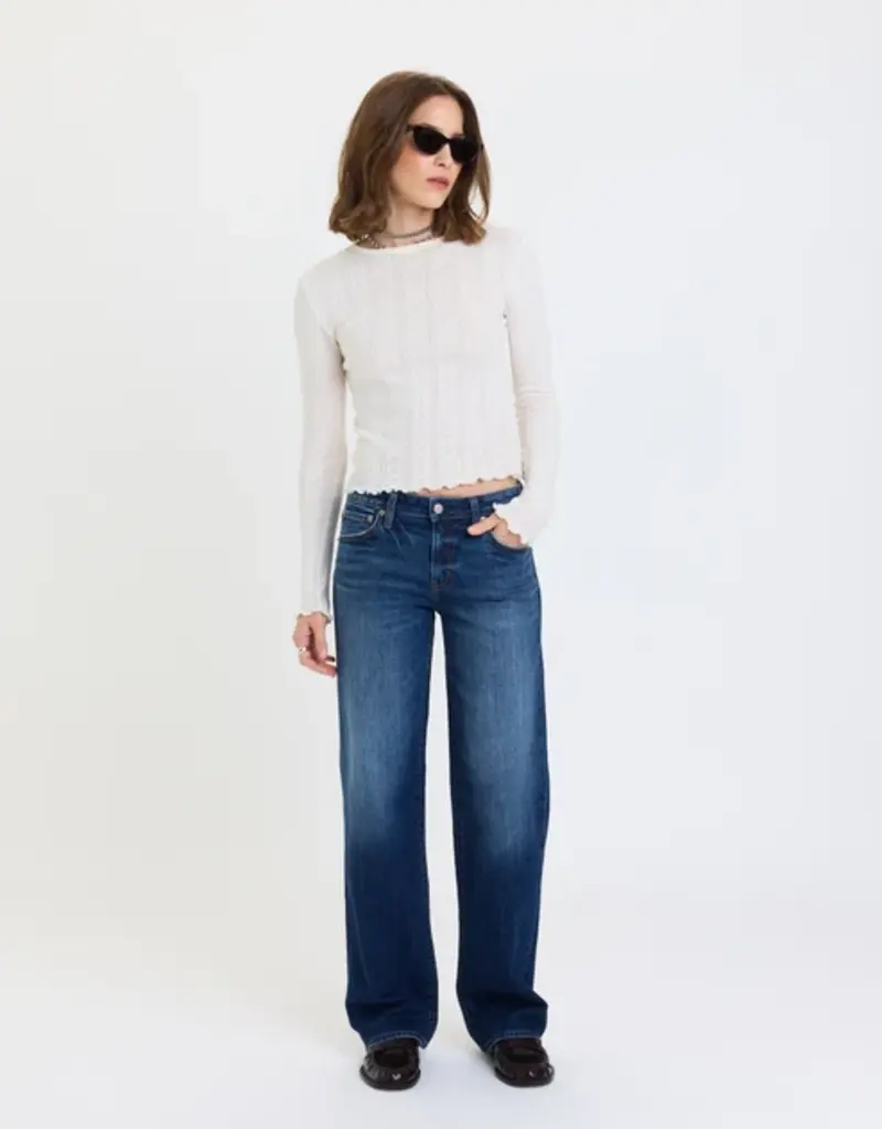 J.HOFFMAN'S Keeper Low Rise Straight in Dark Authentic