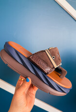 J.HOFFMAN'S Mellow Glow Kid Suede in Choco