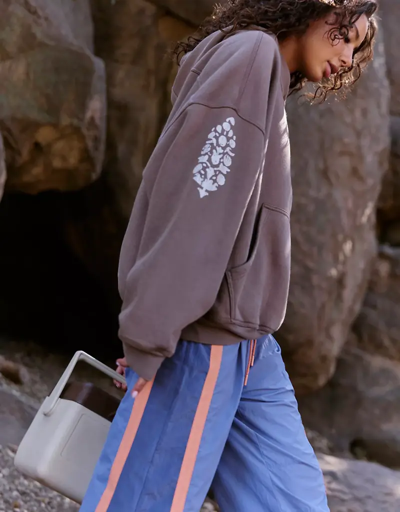 J.HOFFMAN'S FPM Buti Sleeve Final Call Hoodie in Sandstorm