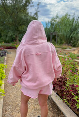 J.HOFFMAN'S FPM Final Call Zip Up Hoodie in Pinky Fuchcia